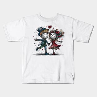 Delightful Matching Couple Kids T-Shirt